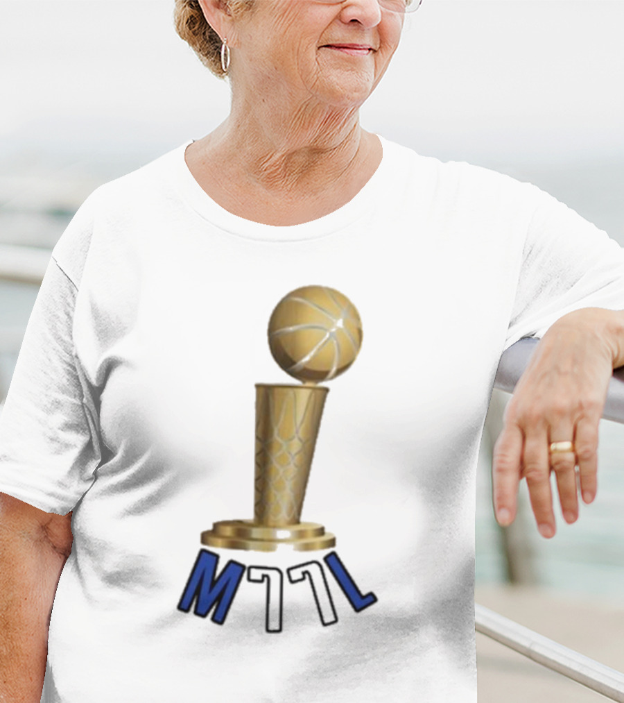 Dallas Mavericks Luka Doncic 77 M77l Basketball Trophy T-Shirt