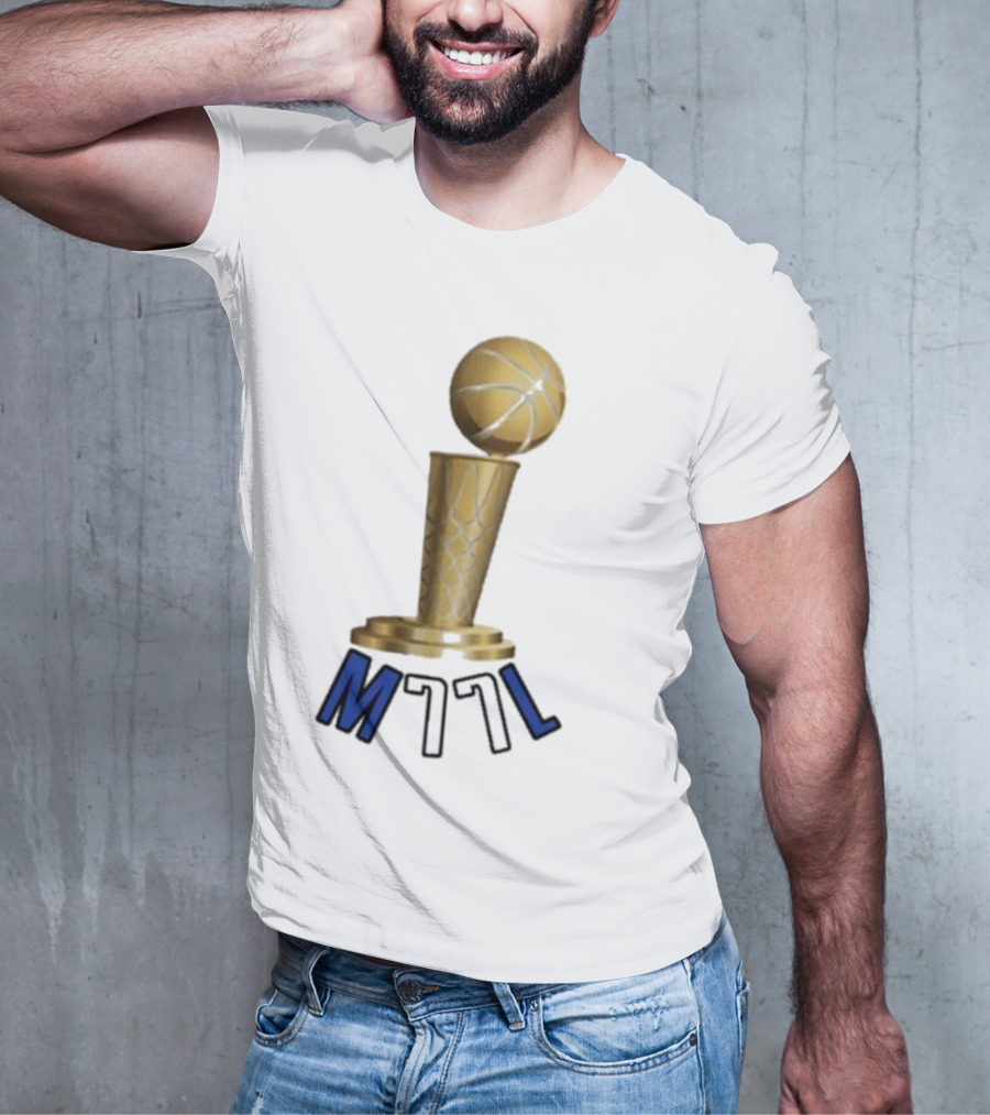 Dallas Mavericks Luka Doncic 77 M77l Basketball Trophy T-Shirt