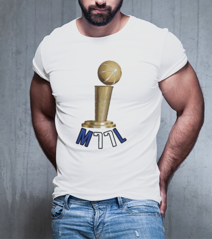 Dallas Mavericks Luka Doncic 77 M77l Basketball Trophy T-Shirt