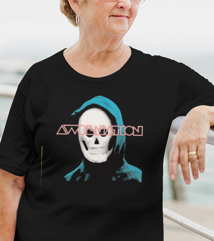 Awolnation Skull Mask T-Shirt