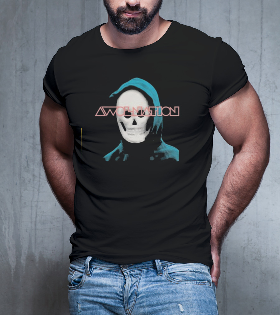 Awolnation Skull Mask T-Shirt
