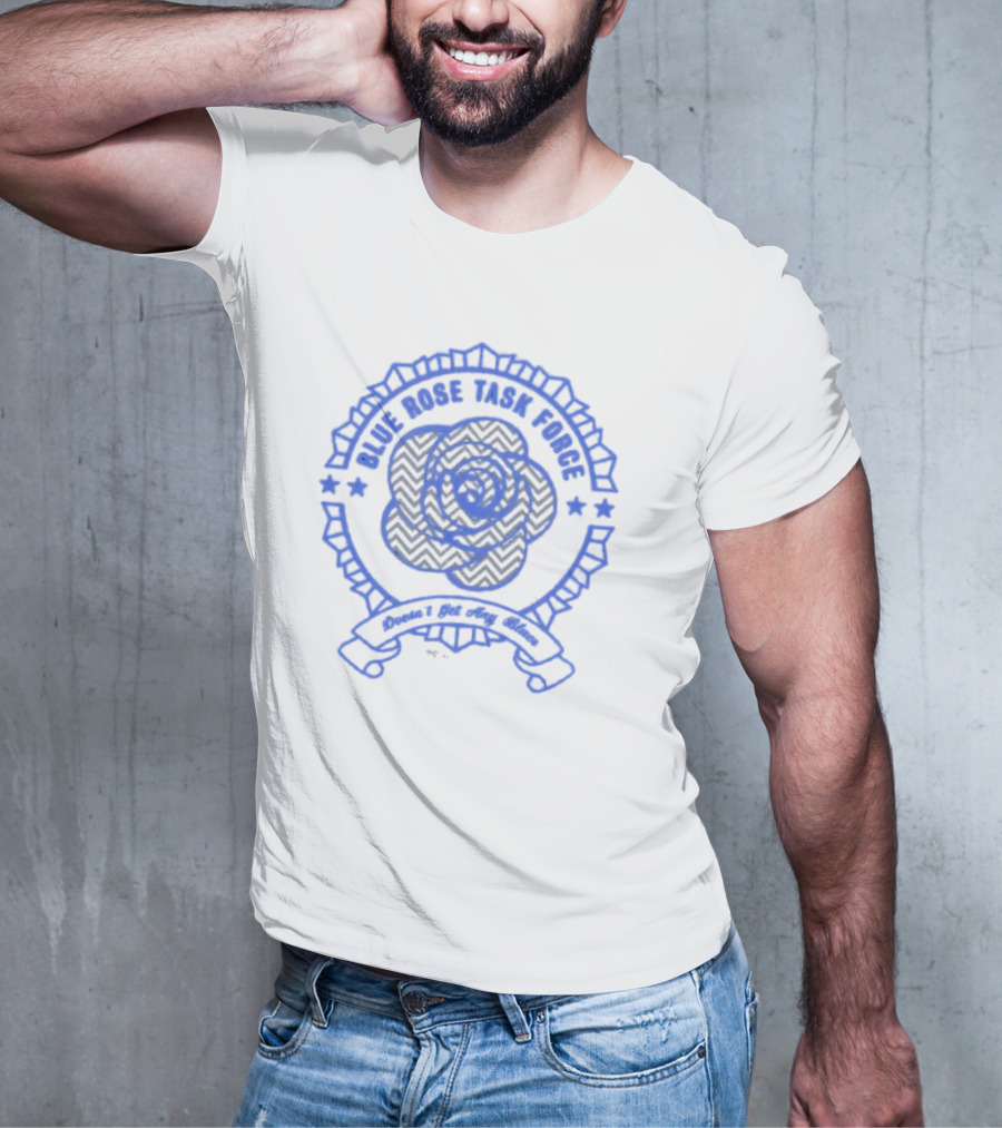 Blue Rose Task Force Twin Peaks Don't Get Any Bluer T-Shirt