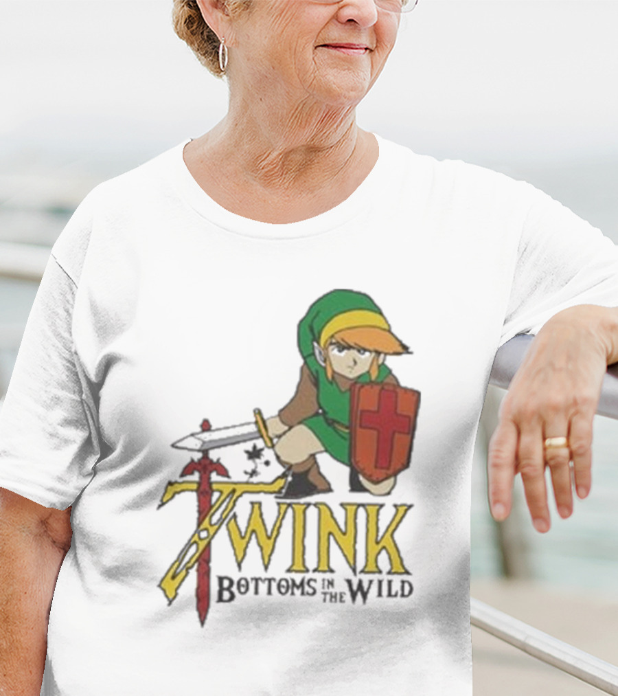 Twink Bottoms In The Wild Legend Of Zelda T-Shirt