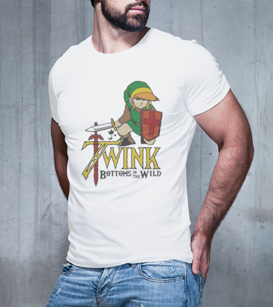 Twink Bottoms In The Wild Legend Of Zelda T-Shirt