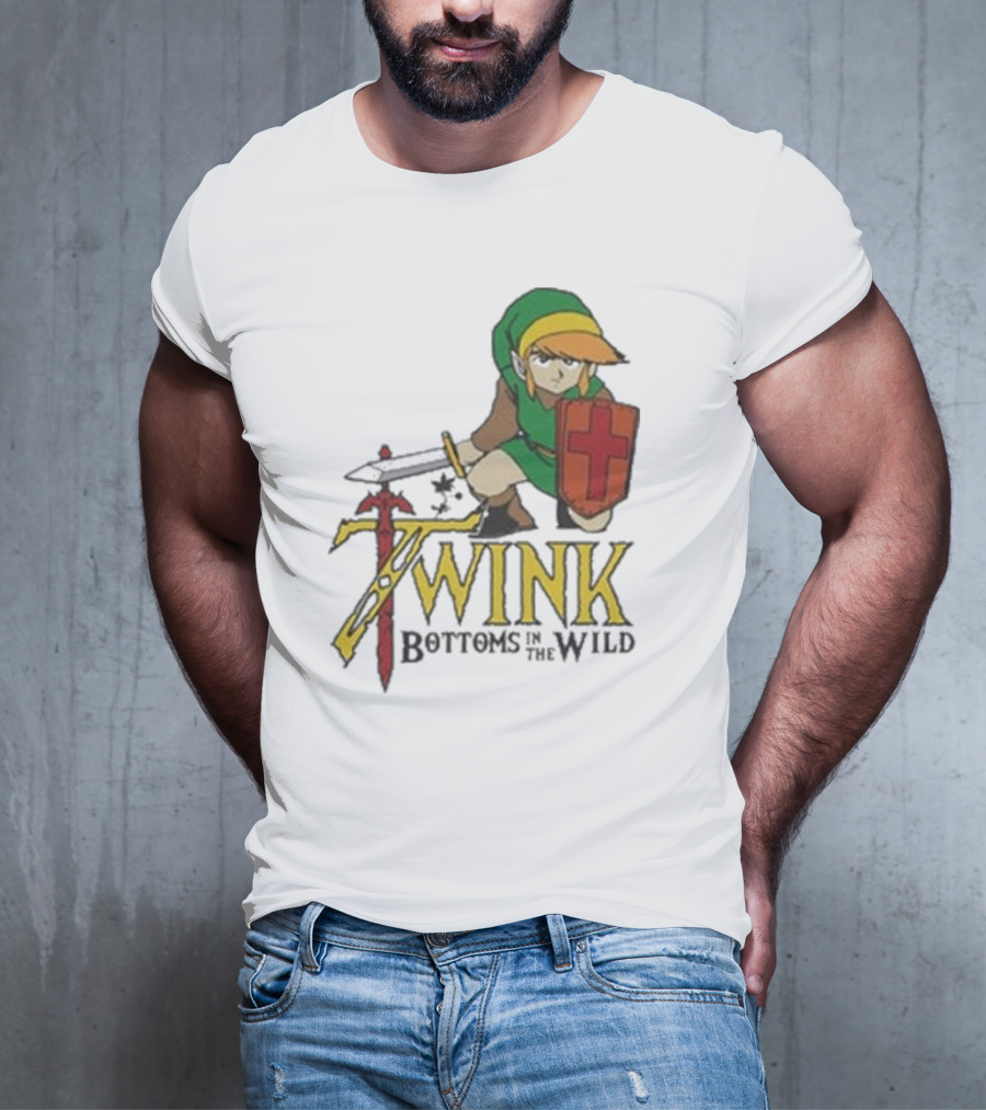 Twink Bottoms In The Wild Legend Of Zelda T-Shirt