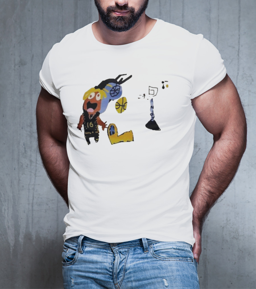 Tyrese Haliburton James Johnson Son Basketball Cartoon T-Shirt