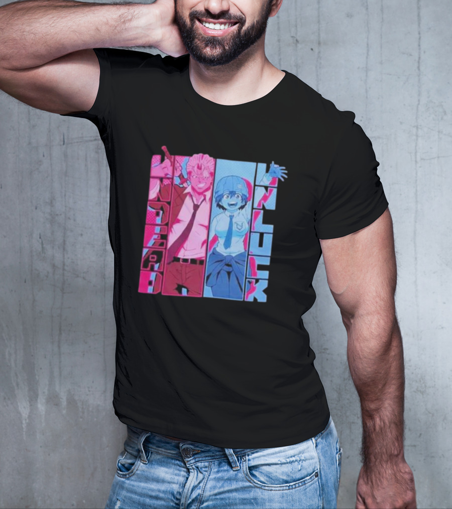 Undead Unluck Andy Fuuko Manga Panel T-Shirt