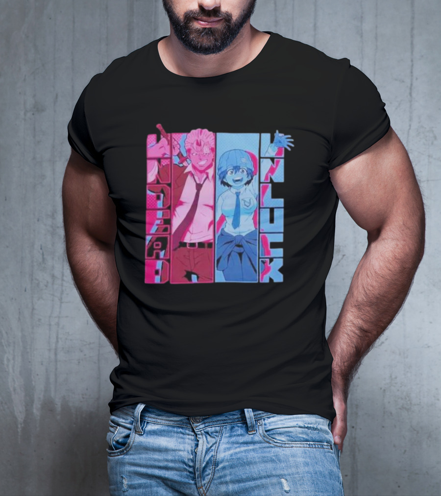 Undead Unluck Andy Fuuko Manga Panel T-Shirt