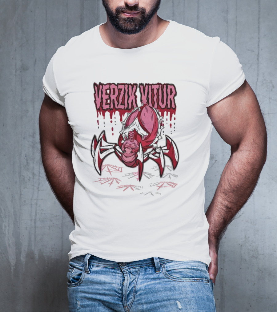 Valentine Verzik Vitur Arachnid Warrior Gaming T-Shirt