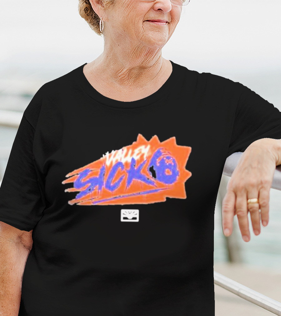 Valley Sicko Purple Starburst T-Shirt