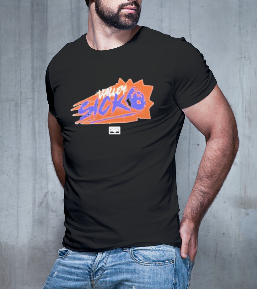 Valley Sicko Purple Starburst T-Shirt
