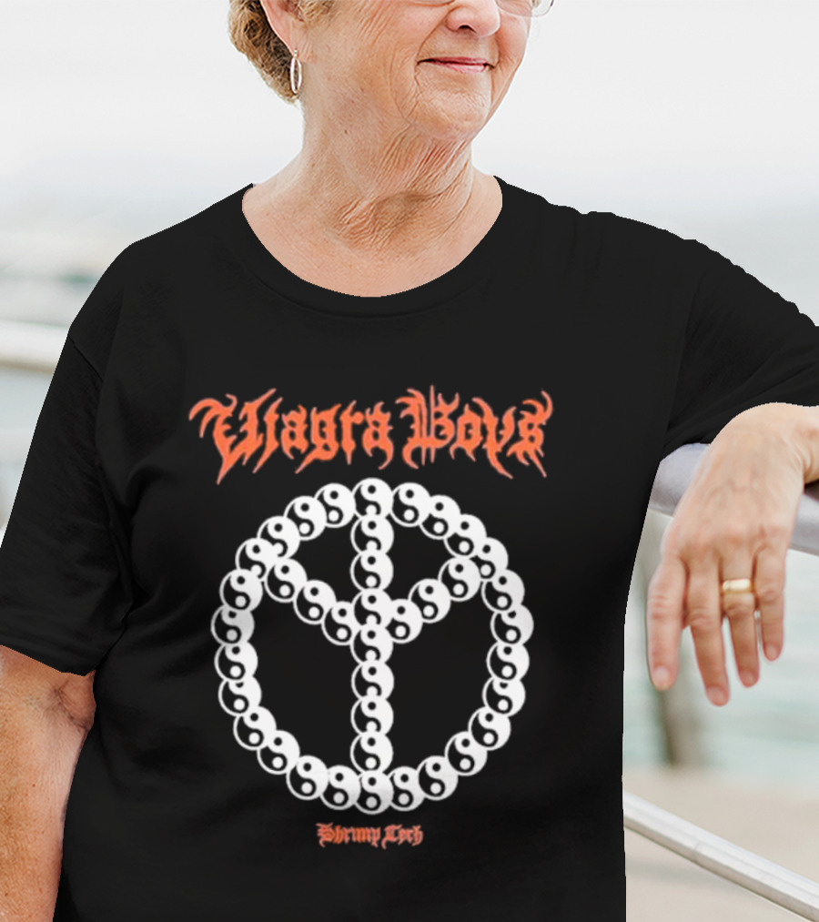 Viagra Boys Shrimp Tech Peace T-Shirt