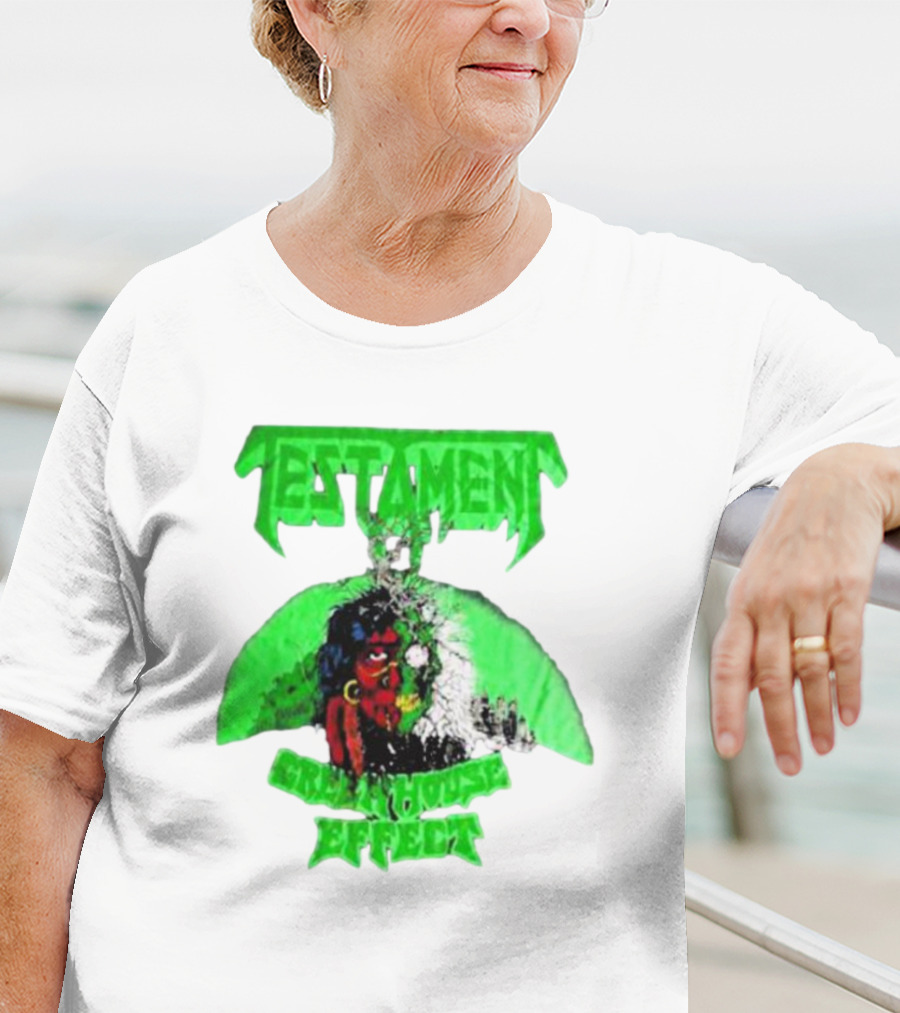 TESTAMENT Greenhouse Effect 1989 T-Shirt