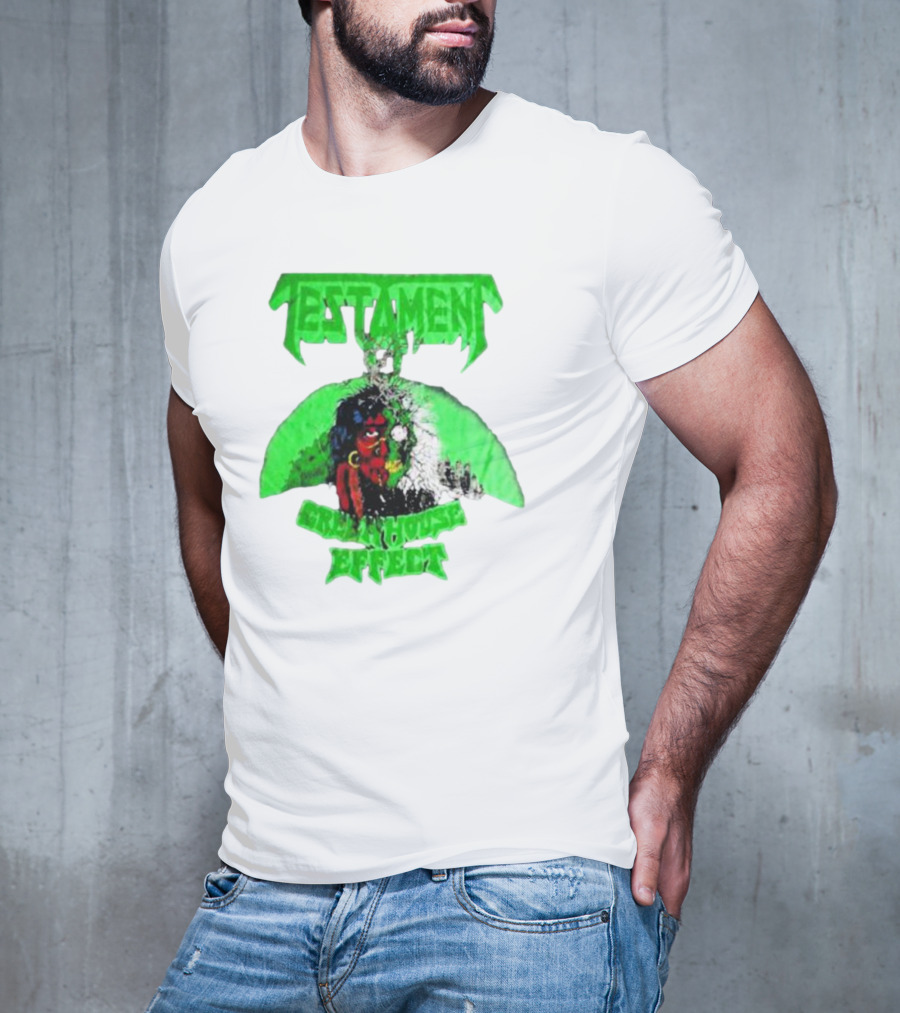 TESTAMENT Greenhouse Effect 1989 T-Shirt