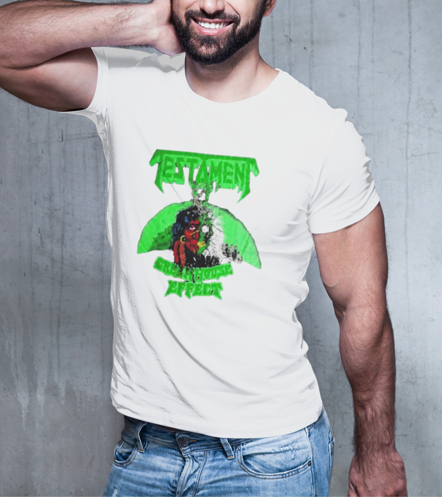 TESTAMENT Greenhouse Effect 1989 T-Shirt