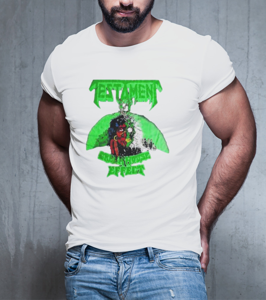 TESTAMENT Greenhouse Effect 1989 T-Shirt