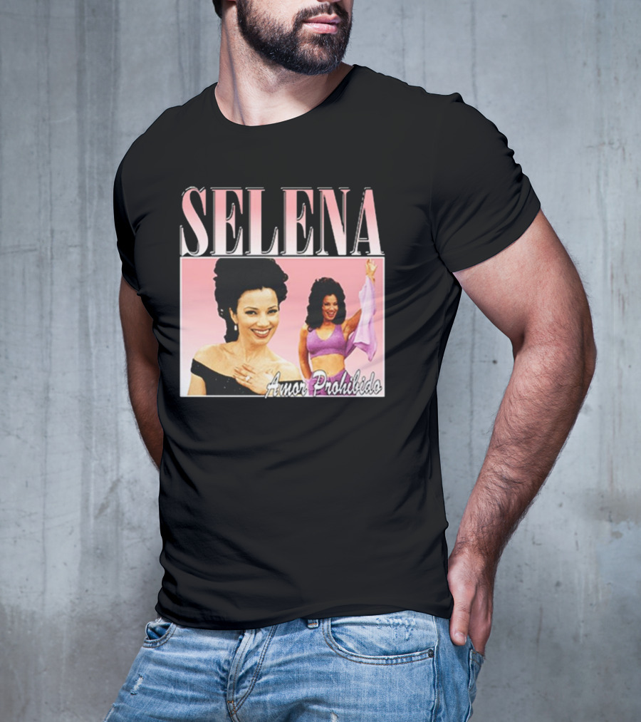 SELENA Amor Prohibido Vintage Style Retro Fashion T-Shirt