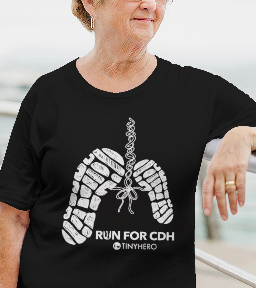 Run For CDH TinyHero Virtual Walk Run Bike Georgia T-Shirt