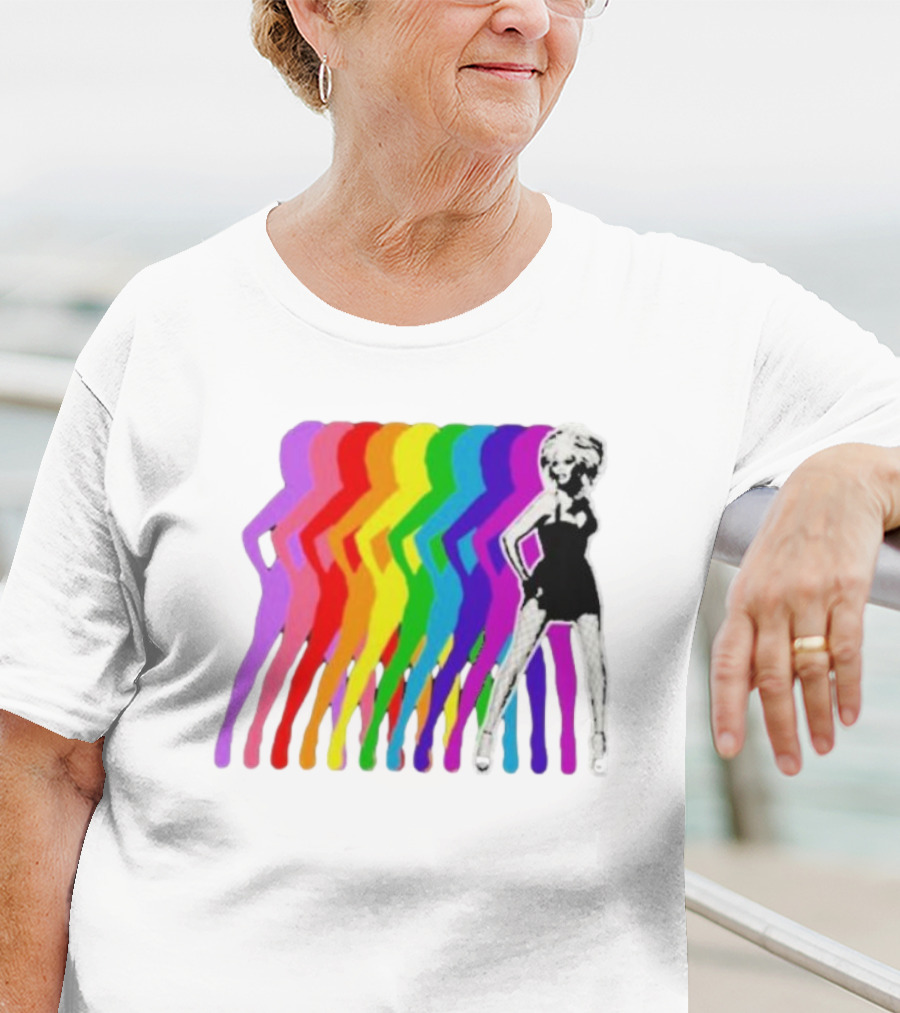 Rupaul Rainbow Pride Shadow T-Shirt