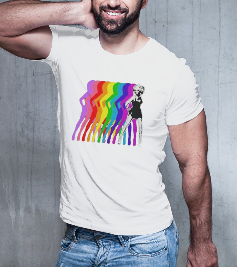 Rupaul Rainbow Pride Shadow T-Shirt
