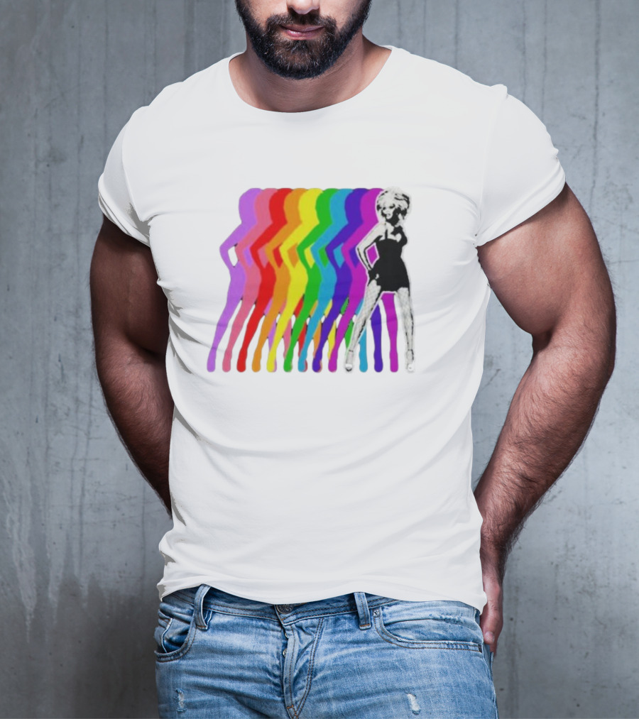 Rupaul Rainbow Pride Shadow T-Shirt