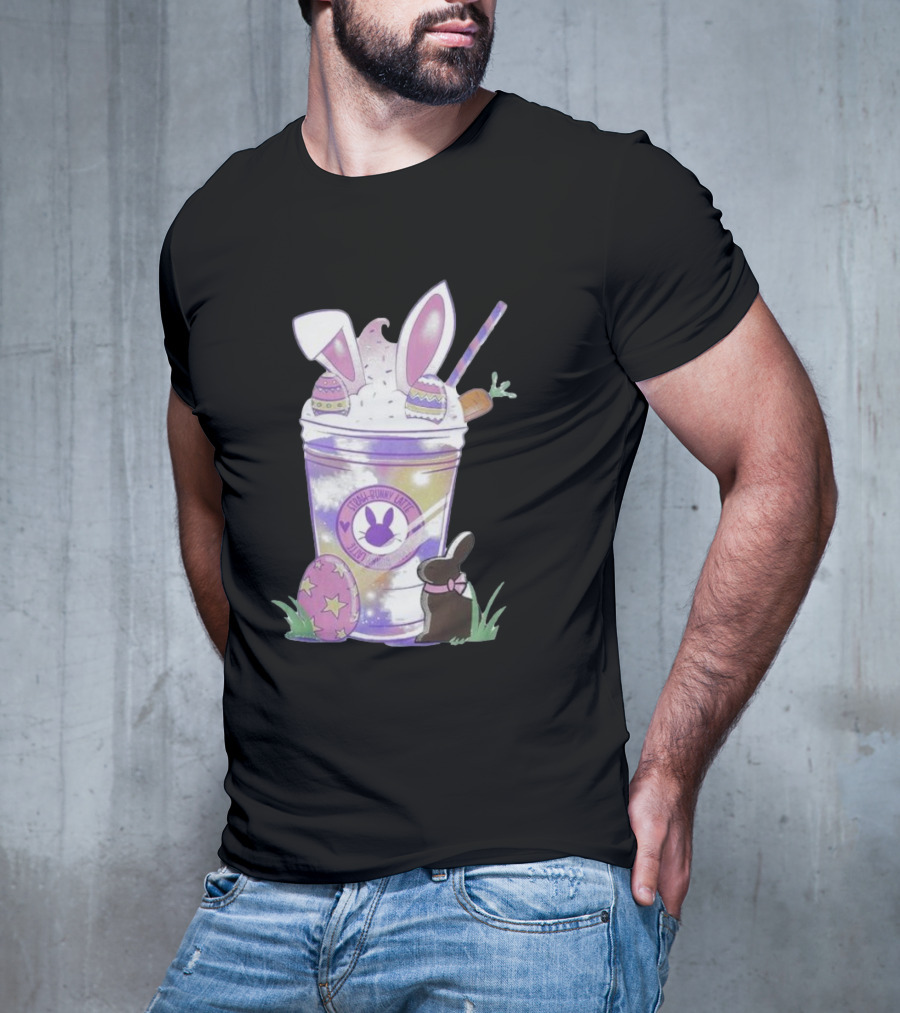 Easter Bunny Love Chocolate Cotton Candy Cup With Eggs T-Shirt