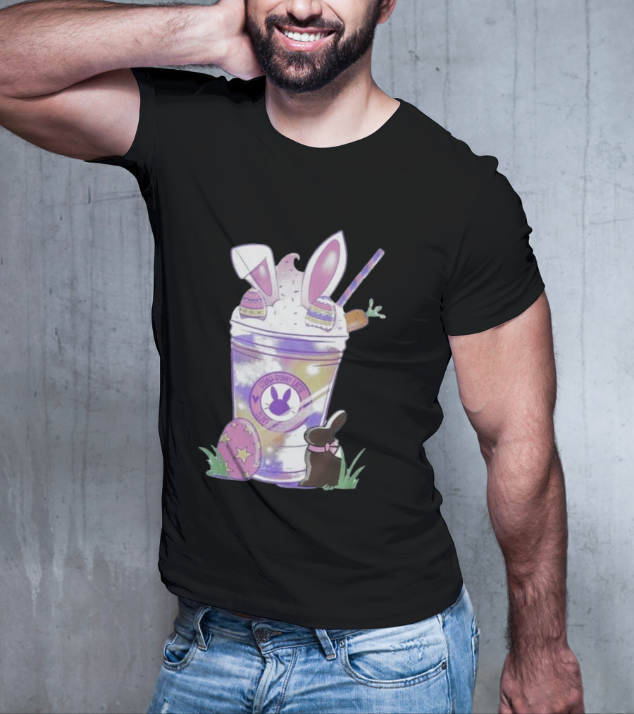 Easter Bunny Love Chocolate Cotton Candy Cup With Eggs T-Shirt