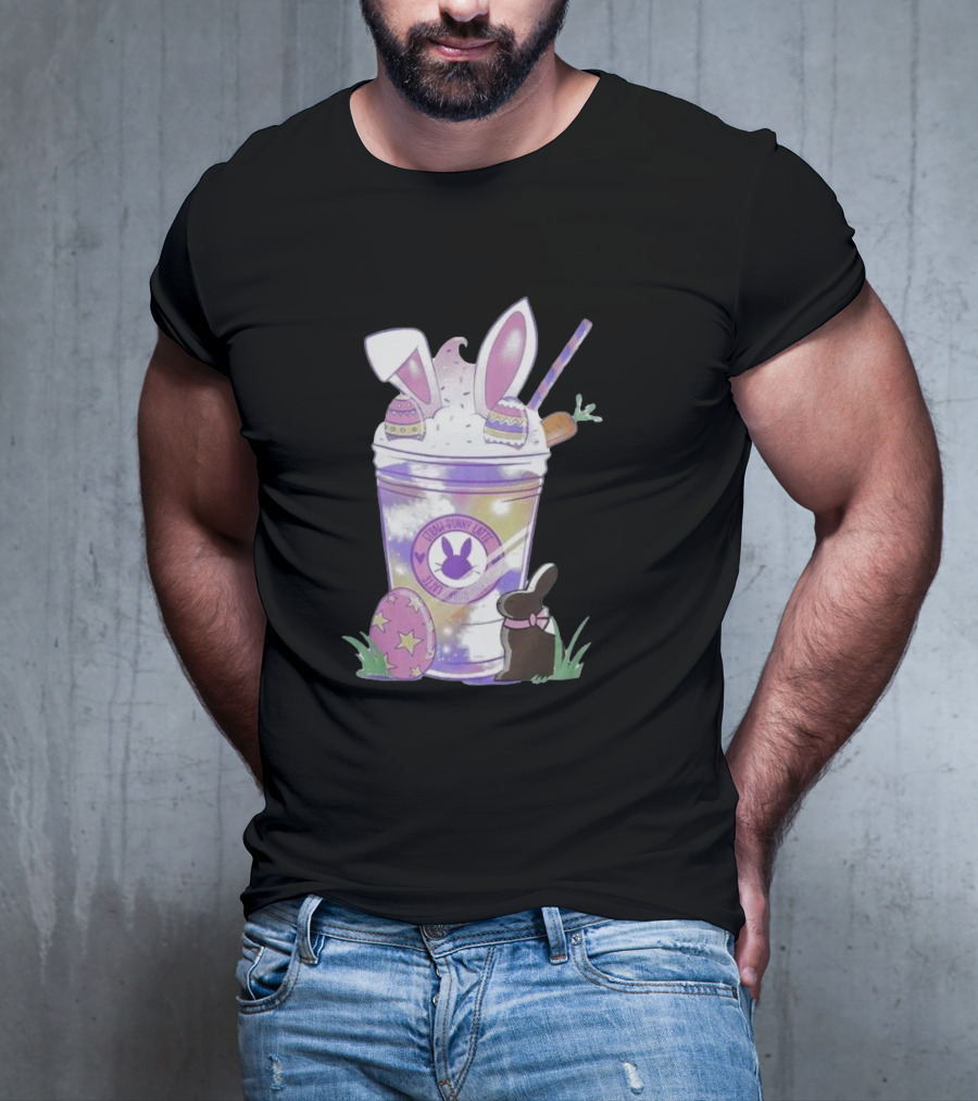 Easter Bunny Love Chocolate Cotton Candy Cup With Eggs T-Shirt