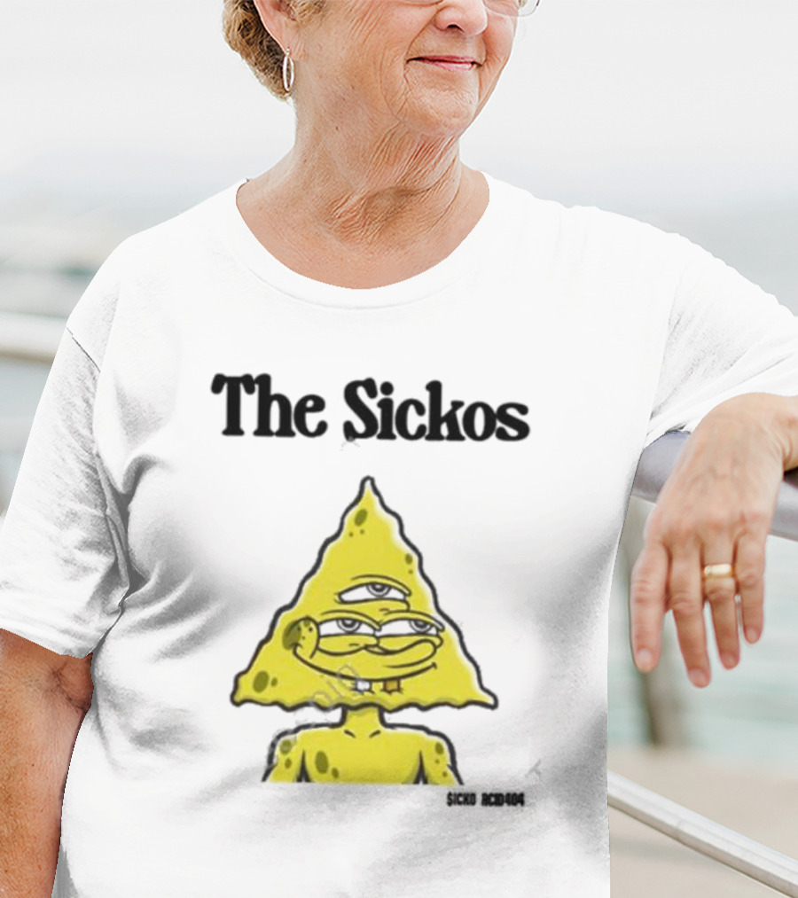 The Sickos Sponge Triangle Character T-Shirt