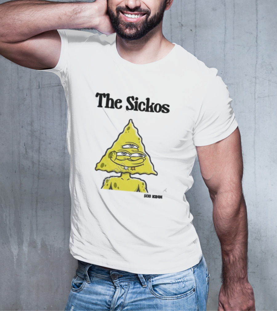 The Sickos Sponge Triangle Character T-Shirt