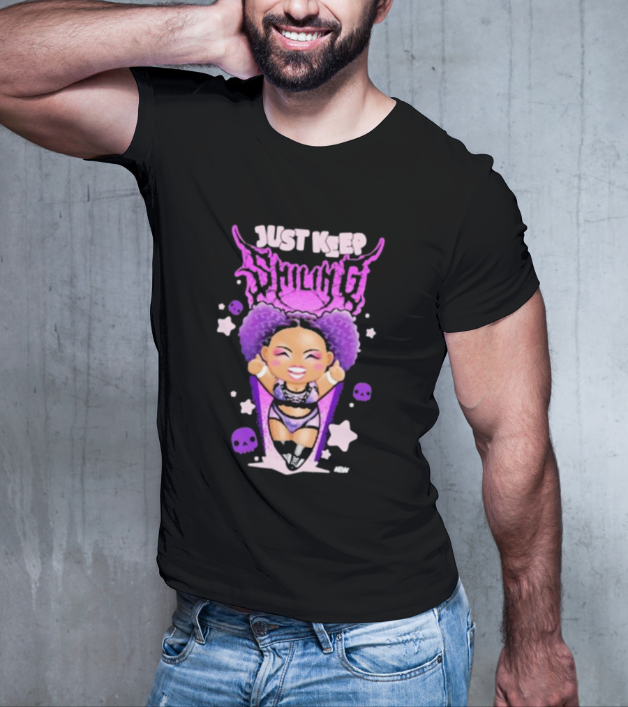 Just Keep Smiling Willow Nightingale Chibi T-Shirt