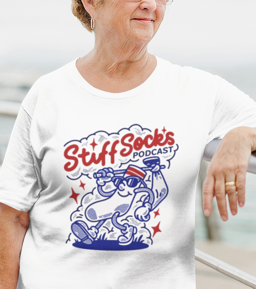 Stiff Socks Podcast Walkin Sock Store T-Shirt