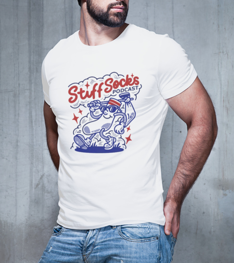 Stiff Socks Podcast Walkin Sock Store T-Shirt