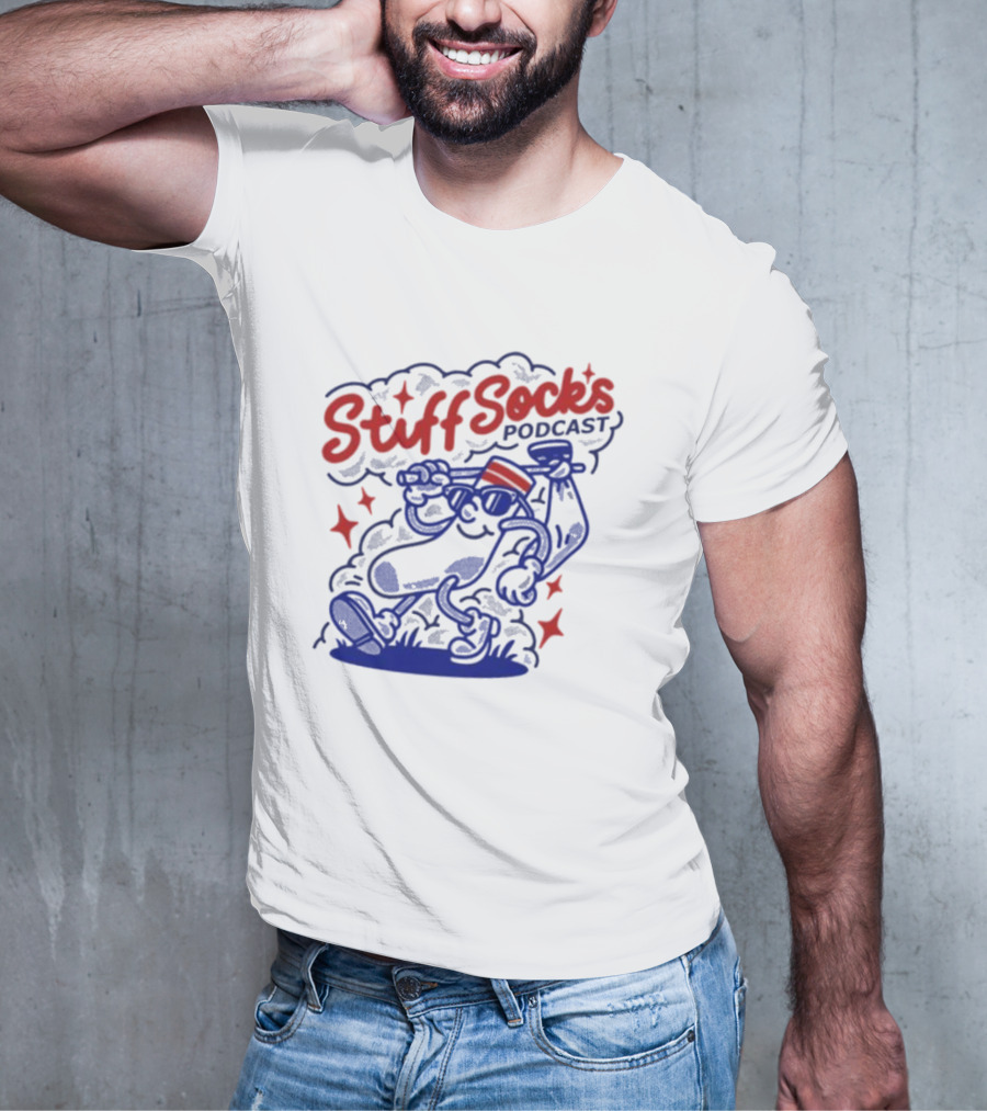 Stiff Socks Podcast Walkin Sock Store T-Shirt