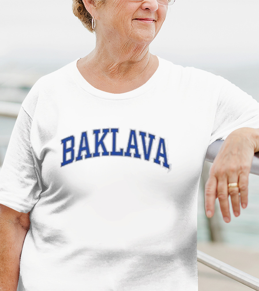 Action Bronson Baklava Blue Chips University Text T-Shirt