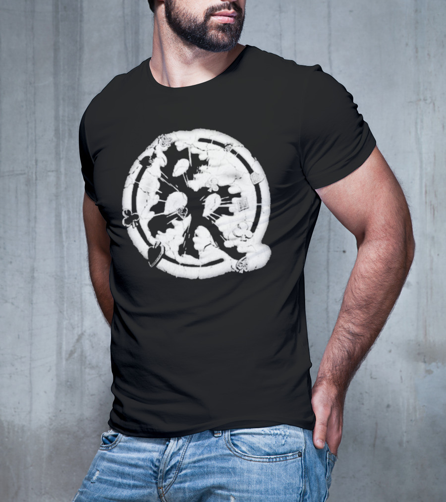 Adin Ross Roulette Brand Risk Playing Card Symbols T-Shirt