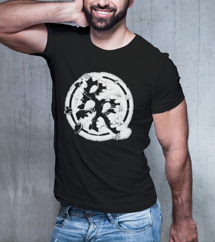 Adin Ross Roulette Brand Risk Playing Card Symbols T-Shirt