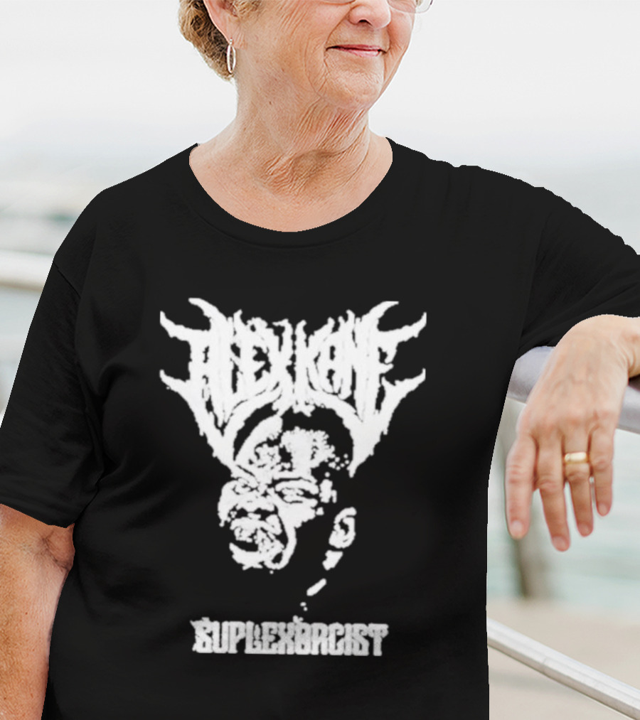 Alex Kane Suplexorcist Wrestler Face T-Shirt
