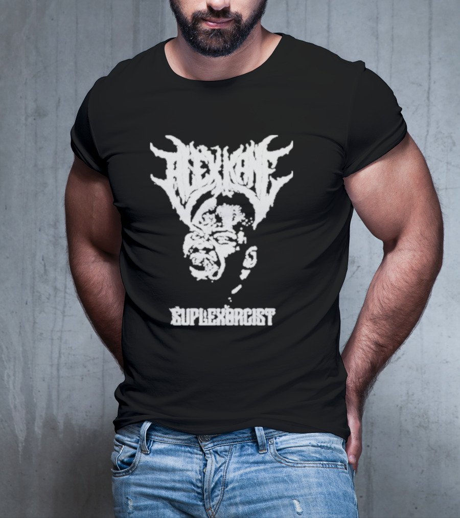Alex Kane Suplexorcist Wrestler Face T-Shirt