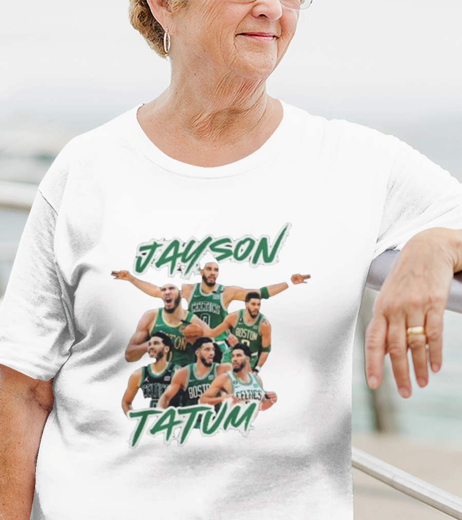 Jayson Tatum Boston Celtics NBA Fan Apparel Women T-Shirt