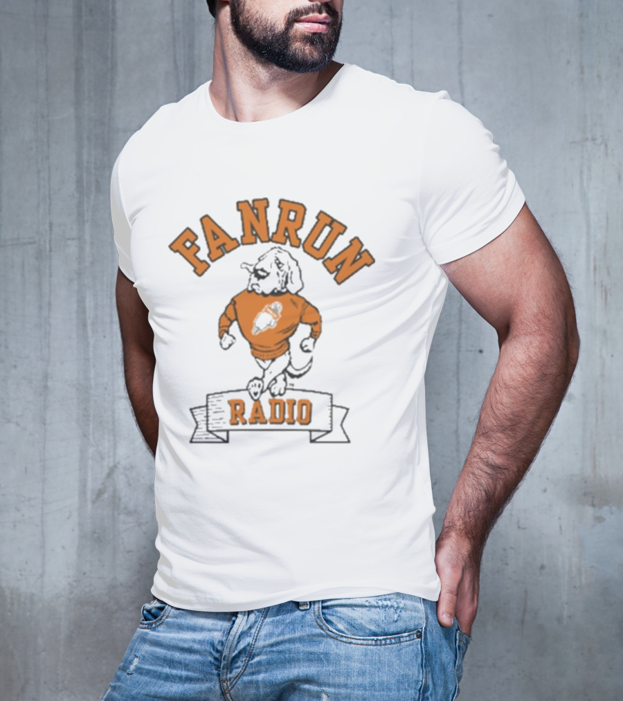 Fanrun Radio Smokey Cream Mascot T-Shirt
