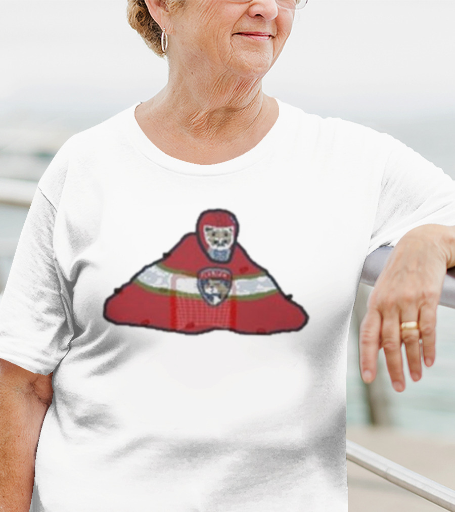 Sergei Blob-Rovsky Florida Panthers Hockey Goalie T-Shirt
