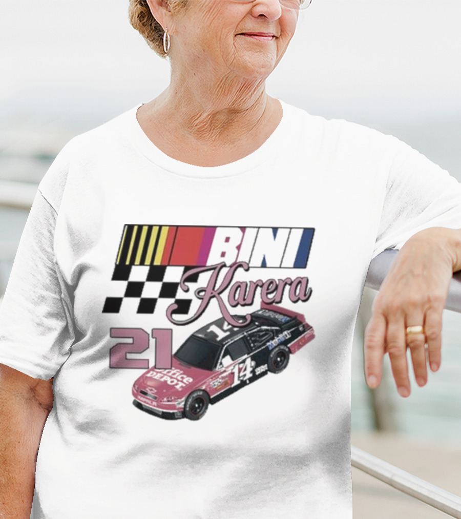 Bini Karera 21 Race Car Office Depot T-Shirt