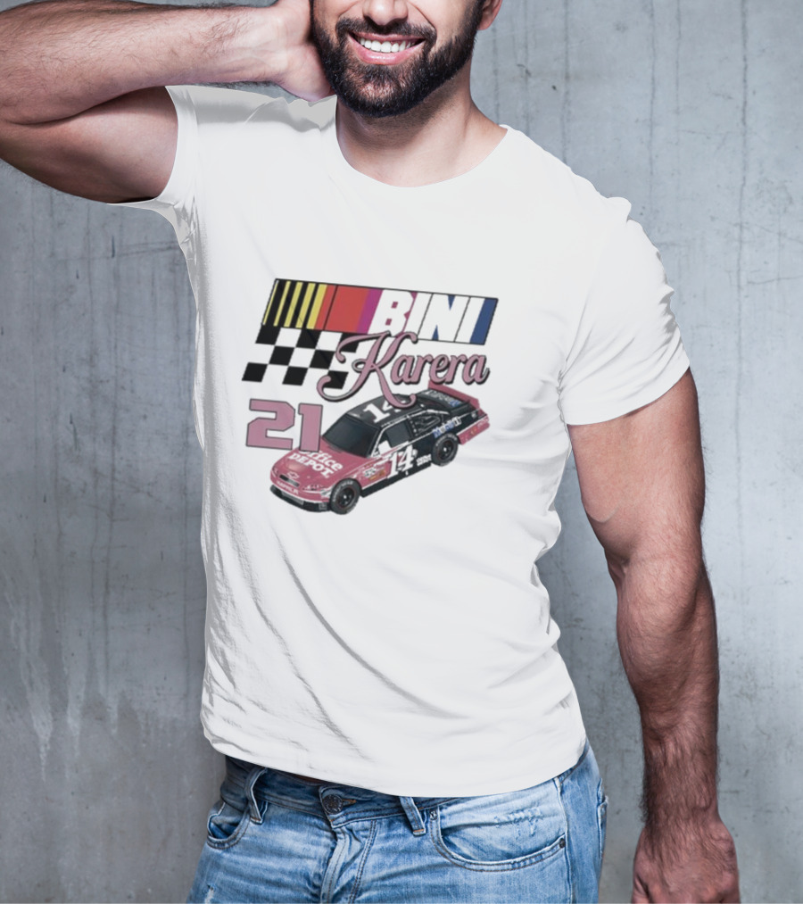 Bini Karera 21 Race Car Office Depot T-Shirt