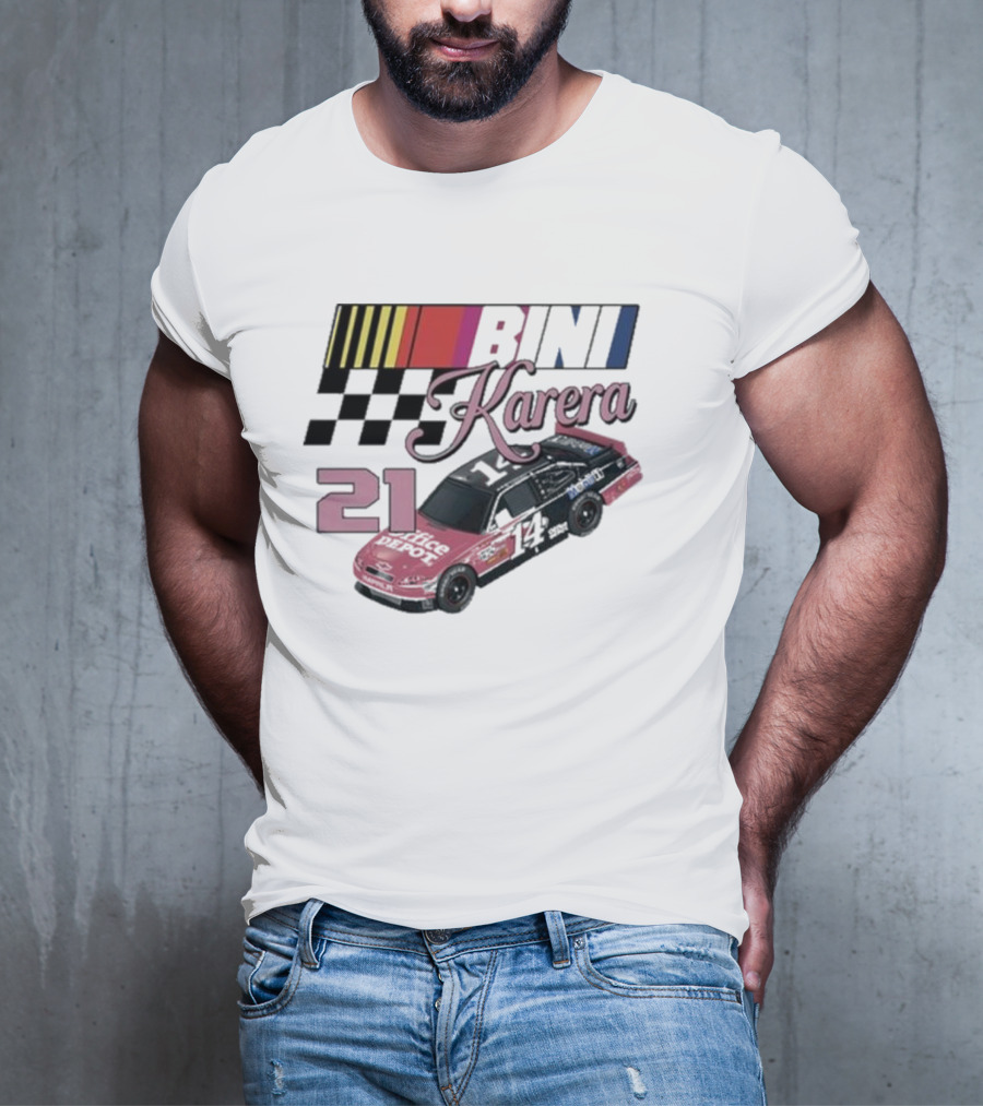 Bini Karera 21 Race Car Office Depot T-Shirt