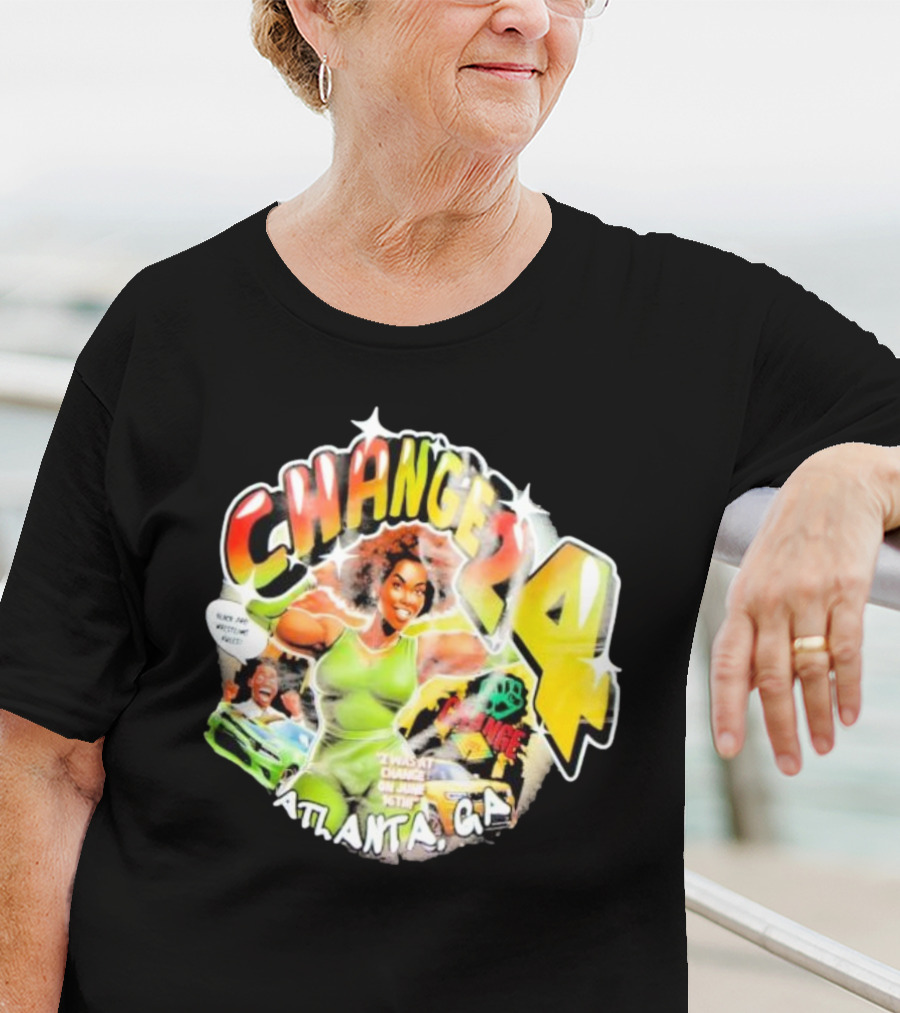 Change 24 Atlanta GA June 16th Black Pro Wrestling Rules T-Shirt