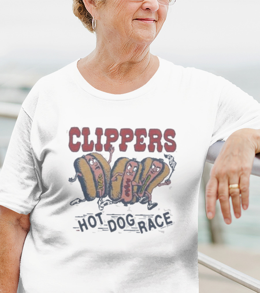 CLIPPERS HOT DOG RACE T-Shirt