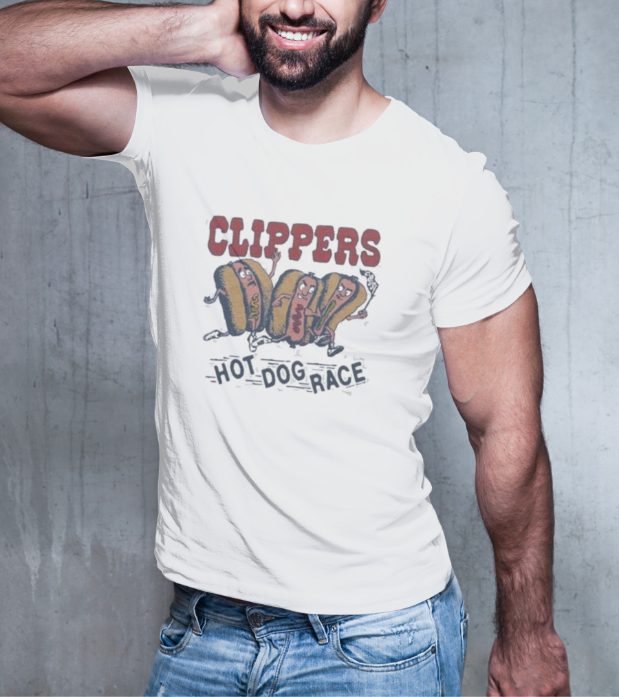 CLIPPERS HOT DOG RACE T-Shirt