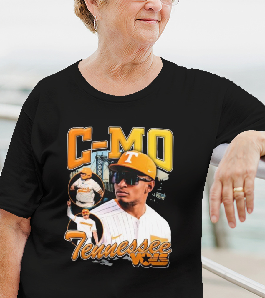 C-MO Tennessee Vols Baseball Vintage T-Shirt