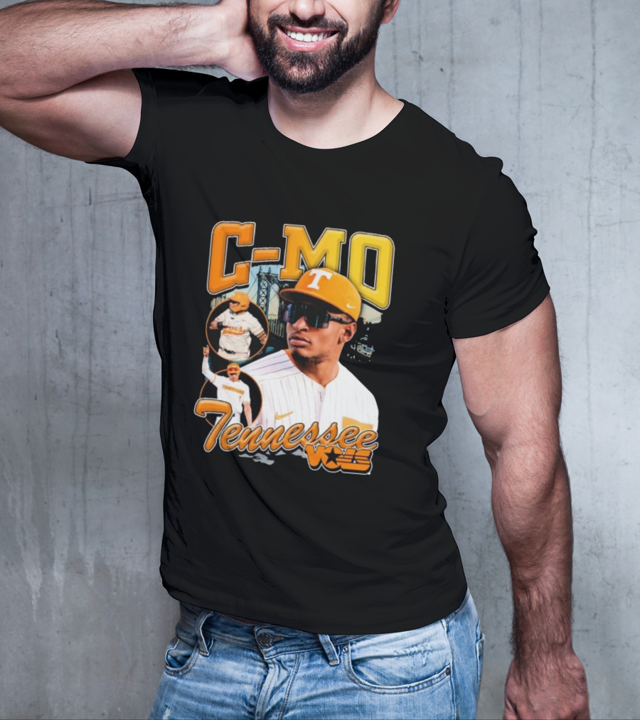 C-MO Tennessee Vols Baseball Vintage T-Shirt